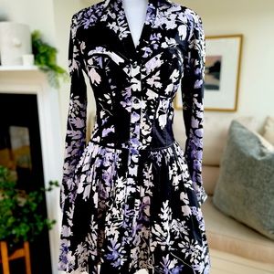 NWT Adorable Anthro Corset Shirt Dress- perfect for transition to spring!